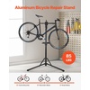image:imageVEVOR Bike Repair Stand 85 lb Heavyduty Bicycle Work Stand with 407641 in Adjustable Height amp Magnetic Tool Tray Foldable Bicycle Maintenance Rack Shop Home Mechanics for Mountain amp Road Bike85 LBS