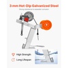 image:imageVEVOR Boat Trailer Winch Stand with Roller 1200 lbs Winch amp 2 in x 25 ft Winch Strap Boat Winch Mount with UBolt for 23 Inches W x 34 Inches H Trailer Tongue Fit for Jet Ski Sailboat Speedboat