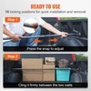 image:imageVEVOR Cargo Bar Cargo Bar Adjustable from 40 to 73 HeavyDuty Steel Cargos Stabilizer with NonSlip Foot Pads Telescoping Load Lock Bars Stop Sliding for SUVs Sedans4073