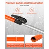 image:imageVEVOR Cargo Bar Cargo Bar Adjustable from 40 to 73 HeavyDuty Steel Cargos Stabilizer with NonSlip Foot Pads Telescoping Load Lock Bars Stop Sliding for SUVs Sedans4073
