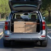 image:imageVEVOR Cargo Bar Cargo Bar Adjustable from 40 to 73 HeavyDuty Steel Cargos Stabilizer with NonSlip Foot Pads Telescoping Load Lock Bars Stop Sliding for SUVs Sedans4073