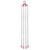 image:imageVEVOR Chain Sling 38 inch x 10 ft Lifting Chains with Hooks G80 Engine Chain Hoist Lifts 18400 lbs8 Ton Lifting Sling Chains for Engine Hoist Engine Lift Chain with 4 Leg Grab Hooks amp Adjusters38 Inch x 10 FT Adjustable