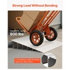 image:imageVEVOR Door Threshold Ramp 5 inch Rise Aluminum Alloy Threshold Ramp Rated 800 lbs Load Capacity Handicap Ramps for Home Steps for Wheelchair Scooters Power Chairs Walkers Bicycle TricycleGray