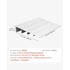 image:imageVEVOR Door Threshold Ramp 5 inch Rise Aluminum Alloy Threshold Ramp Rated 800 lbs Load Capacity Handicap Ramps for Home Steps for Wheelchair Scooters Power Chairs Walkers Bicycle TricycleGray