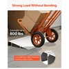 image:imageVEVOR Door Threshold Ramp 5 inch Rise Aluminum Alloy Threshold Ramp Rated 800 lbs Load Capacity Handicap Ramps for Home Steps for Wheelchair Scooters Power Chairs Walkers Bicycle TricycleGray