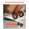 image:imageVEVOR Door Threshold Ramp 5 inch Rise Aluminum Alloy Threshold Ramp Rated 800 lbs Load Capacity Handicap Ramps for Home Steps for Wheelchair Scooters Power Chairs Walkers Bicycle TricycleGray
