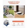 image:imageVEVOR Door Threshold Ramp 5 inch Rise Aluminum Alloy Threshold Ramp Rated 800 lbs Load Capacity Handicap Ramps for Home Steps for Wheelchair Scooters Power Chairs Walkers Bicycle TricycleGray