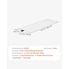 image:imageVEVOR Door Threshold Ramp 5 inch Rise Aluminum Alloy Threshold Ramp Rated 800 lbs Load Capacity Handicap Ramps for Home Steps for Wheelchair Scooters Power Chairs Walkers Bicycle TricycleGray