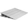 image:imageVEVOR Door Threshold Ramp 5 inch Rise Aluminum Alloy Threshold Ramp Rated 800 lbs Load Capacity Handicap Ramps for Home Steps for Wheelchair Scooters Power Chairs Walkers Bicycle TricycleGray