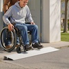 image:imageVEVOR Door Threshold Ramp 5 inch Rise Aluminum Alloy Threshold Ramp Rated 800 lbs Load Capacity Handicap Ramps for Home Steps for Wheelchair Scooters Power Chairs Walkers Bicycle TricycleGray
