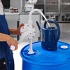 image:imageVEVOR Drum Pump 65 GPM Flow Rotary Barrel Pump Hand Crank Fits 5 to 55 Gallon Drums with 3Section Suction Tube Assembly and Hose Designed for Fast Transfer of Water Alcohol Corrosive Liquids