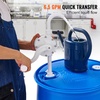 image:imageVEVOR Drum Pump 65 GPM Flow Rotary Barrel Pump Hand Crank Fits 5 to 55 Gallon Drums with 3Section Suction Tube Assembly and Hose Designed for Fast Transfer of Water Alcohol Corrosive Liquids