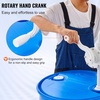 image:imageVEVOR Drum Pump 65 GPM Flow Rotary Barrel Pump Hand Crank Fits 5 to 55 Gallon Drums with 3Section Suction Tube Assembly and Hose Designed for Fast Transfer of Water Alcohol Corrosive Liquids