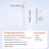 image:imageVEVOR Drum Pump 65 GPM Flow Rotary Barrel Pump Hand Crank Fits 5 to 55 Gallon Drums with 3Section Suction Tube Assembly and Hose Designed for Fast Transfer of Water Alcohol Corrosive Liquids