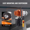 image:imageVEVOR Electric Chain Hoist 2200 lbs1 ton Capacity 10 ft Lifting Height 10 ftmin Speed 120V Single Phase Overhead Crane with G100 Chain 10 ft Wired Remote Control for Garage Shop Hotel Home2200 lbs 10 ft Lifting Height