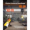 image:imageVEVOR Electric Chain Hoist 2200 lbs1 ton Capacity 10 ft Lifting Height 10 ftmin Speed 120V Single Phase Overhead Crane with G100 Chain 10 ft Wired Remote Control for Garage Shop Hotel Home1100 lbs 15 ft Lifting Height
