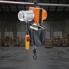 image:imageVEVOR Electric Chain Hoist 2200 lbs1 ton Capacity 10 ft Lifting Height 10 ftmin Speed 120V Single Phase Overhead Crane with G100 Chain 10 ft Wired Remote Control for Garage Shop Hotel Home2200 lbs 10 ft Lifting Height