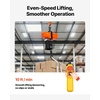 image:imageVEVOR Electric Chain Hoist 2200 lbs1 ton Capacity 10 ft Lifting Height 10 ftmin Speed 120V Single Phase Overhead Crane with G100 Chain 10 ft Wired Remote Control for Garage Shop Hotel Home1100 lbs 15 ft Lifting Height