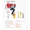 image:imageVEVOR Electric Hoist 1320 lbs 120V Electric Winch with 328 ft Wireless amp 14 ft Wired Remote Control 40 ft Single Cable Lifting Height SingleDouble Slings Lift Hoist for Garage Warehouse Factory440lbs Wired