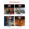image:imageVEVOR Electric Hoist 1320 lbs 120V Electric Winch with 328 ft Wireless amp 14 ft Wired Remote Control 40 ft Single Cable Lifting Height SingleDouble Slings Lift Hoist for Garage Warehouse Factory440lbs Wired