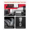 image:imageVEVOR Electric Hoist 1320 lbs 120V Electric Winch with 328 ft Wireless amp 14 ft Wired Remote Control 40 ft Single Cable Lifting Height SingleDouble Slings Lift Hoist for Garage Warehouse Factory440lbs Wired