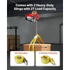 image:imageVEVOR Electric Hoist 1320 lbs 120V Electric Winch with 328 ft Wireless amp 14 ft Wired Remote Control 40 ft Single Cable Lifting Height SingleDouble Slings Lift Hoist for Garage Warehouse Factory1320LBS Wireless