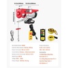 image:imageVEVOR Electric Hoist 1320 lbs 120V Electric Winch with 328 ft Wireless amp 14 ft Wired Remote Control 40 ft Single Cable Lifting Height SingleDouble Slings Lift Hoist for Garage Warehouse Factory1320LBS WirelessWired