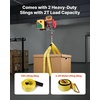 image:imageVEVOR Electric Hoist 1320 lbs 120V Electric Winch with 328 ft Wireless amp 14 ft Wired Remote Control 40 ft Single Cable Lifting Height SingleDouble Slings Lift Hoist for Garage Warehouse Factory1760LBS Wireless