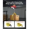 image:imageVEVOR Electric Hoist with Remote Control 1320LBS Electric Winch 110V Electric Hoist with 14ft Wired Control for Lifting in Factories Warehouses Construction Site Attic2200lbs Wired