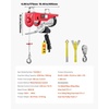 image:imageVEVOR Electric Hoist with Remote Control 1320LBS Electric Winch 110V Electric Hoist with 14ft Wired Control for Lifting in Factories Warehouses Construction Site Attic2200lbs Wired