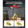 image:imageVEVOR Electric Hoist with Remote Control 1320LBS Electric Winch 110V Electric Hoist with 14ft Wired Control for Lifting in Factories Warehouses Construction Site Attic2200lbs Wireless