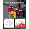 image:imageVEVOR Electric Hoist with Remote Control 1320LBS Electric Winch 110V Electric Hoist with 14ft Wired Control for Lifting in Factories Warehouses Construction Site Attic2200lbs Wireless