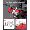 image:imageVEVOR Electric Hoist with Wireless Remote Control 110v 440lbs Electric Hoist with Remote Control 40ft20ft Lifting Height Motor for Garage Warehouse Factory440lbs