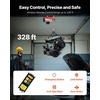 image:imageVEVOR Electric Hoist with Wireless Remote Control 110v 440lbs Electric Hoist with Remote Control 40ft20ft Lifting Height Motor for Garage Warehouse Factory880LBS