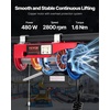 image:imageVEVOR Electric Hoist with Wireless Remote Control 110v 440lbs Electric Hoist with Remote Control 40ft20ft Lifting Height Motor for Garage Warehouse Factory440lbs