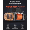 image:imageVEVOR Electric Winch 6000 lb Truck Trailer Winch 12V DC 14 in x 55 ft Synthetic Rope Aluminum Fairlead Wireless amp Wired Remote Control IP55 Waterproof Towing for Off Road SUV ATV UTV Jeep Boat13500 lbs