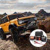 image:imageVEVOR Electric Winch 6000 lb Truck Trailer Winch 12V DC 14 in x 55 ft Synthetic Rope Aluminum Fairlead Wireless amp Wired Remote Control IP55 Waterproof Towing for Off Road SUV ATV UTV Jeep Boat6000 LBS