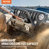 image:imageVEVOR Electric Winch 6000 lb Truck Trailer Winch 12V DC 14 in x 55 ft Synthetic Rope Aluminum Fairlead Wireless amp Wired Remote Control IP55 Waterproof Towing for Off Road SUV ATV UTV Jeep Boat6000 LBS