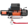 image:imageVEVOR Electric Winch 6000 lb Truck Trailer Winch 12V DC 14 in x 55 ft Synthetic Rope Aluminum Fairlead Wireless amp Wired Remote Control IP55 Waterproof Towing for Off Road SUV ATV UTV Jeep Boat10000 LBS