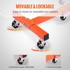image:imageVEVOR Engine Stand 34 Ton 1500 LBS Capacity Engine Motor Stand with 360Degree Rotating Head HeavyDuty Steel Engine Lift Stand with 5Casters 4 Adjustable Arms Orange1500 lbs