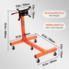 image:imageVEVOR Engine Stand 34 Ton 1500 LBS Capacity Engine Motor Stand with 360Degree Rotating Head HeavyDuty Steel Engine Lift Stand with 5Casters 4 Adjustable Arms Orange1500 lbs