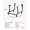image:imageVEVOR Engine Stand 750 LBS Load Capacity Engine Motor Stand HeavyDuty Steel Motor Holder with 4 Swivel Casters and 4 Hook Positions Suitable for BBChevy and GEN1 SBChevy EnginesBlack