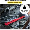 image:imageVEVOR Engine Support Bar 1100 Lbs Capacity Engine Transverse Bar Engine Hoist 2 Point Lift Holder Hoist Dual Hooks Engine Hoist Keeps Engine Stable for Home Garages amp Auto Repair Shop