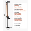 image:imageVEVOR Farm Jack 48 inch Utility High Lift 7000 lbs Capacity Ratcheting Off Road Jeep Jack Heavy for Tractor Truck SUV Bumper Lift Orange51 x 91 x 600 inch
