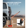 image:imageVEVOR Farm Jack with Base 48 Utility High Lift Farm Jack 318 Ton 7000 lbs Capacity Ratcheting Off Road Utility Jacks HeavyDuty Lift Jacks with 512425 Lifting Range for Tractor TruckSUV60 inch with Base