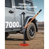 image:imageVEVOR Farm Jack with Base 48 Utility High Lift Farm Jack 318 Ton 7000 lbs Capacity Ratcheting Off Road Utility Jacks HeavyDuty Lift Jacks with 512425 Lifting Range for Tractor TruckSUV48 inch with Base