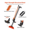 image:imageVEVOR Farm Jack with Base 48 Utility High Lift Farm Jack 318 Ton 7000 lbs Capacity Ratcheting Off Road Utility Jacks HeavyDuty Lift Jacks with 512425 Lifting Range for Tractor TruckSUV60 inch with Base