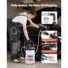 image:imageVEVOR Fluid Extractor 95 L Capacity PneumaticManual Vacuum Oil Extractor Pump with 59 in Long Horse amp Three 47 in Extension Tubes Oil Change Pump with PE Tank for Cars Lawn Mowers Boats95L