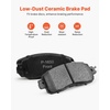 image:imageVEVOR Front and Rear Brake Kit Compatible with 20072017 Jeep Wrangler Drilled and Slotted Brake Rotors Ceramic Brake Pads Replacement 119 Front Rotors 124 Rear RotorsS31464  S31312