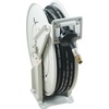 image:imageVEVOR Fuel Hose Reel 12 x 50 Extra Long Retractable Machine Oil Hose Reel Spring Driven Auto Swivel Rewind HeavyDuty Carbon Steel Construction with Hose for Auto Repair Industries 2300 PSI14 x 50
